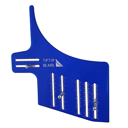 Royal Blue Curve Beard Template