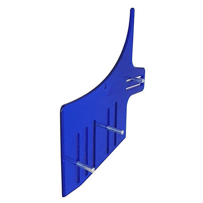 Royal Blue Curve Beard Template