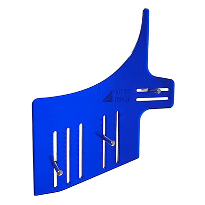 Royal Blue Curve Beard Template